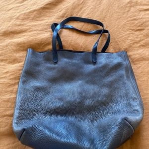 Madewell pebble Leather Tote